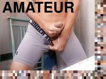 amateur, chorro-de-corrida, polla-enorme, gay, paja, webcam, a-solas, polla