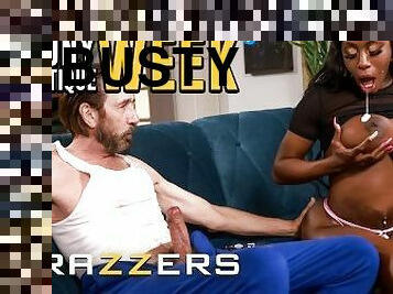 Brazzers - Busty Babe Ebony Mystique Is Obsessed With Cum & Will Go To Great Lengths To Get Her Fix