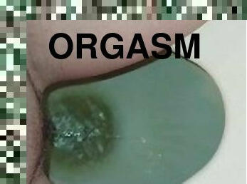 orgasme, pissing, squirt, amatør, truser, fetisj, alene, stringtruse