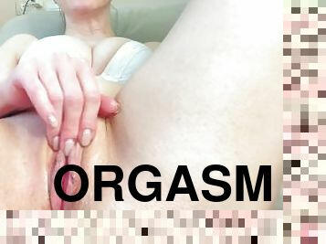 orgasm, fitta-pussy, kvinnligt-sprut, milf, fingerknull, sprut, ensam, vått, oskuld