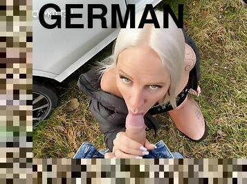 Lara Cumkitten - Parkplatz Treff Mit Xxl Facial