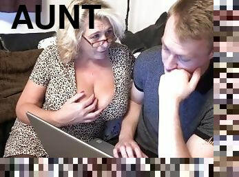 Aunt Judy's XXX - 48yo Busty BBW Camilla FUCKS the Computer Guy
