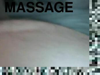Foot massage before sex
