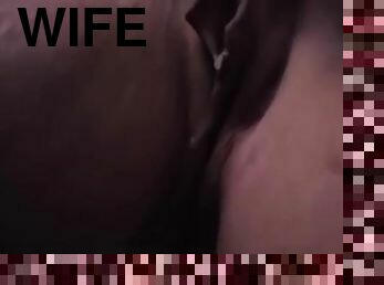 Hotwife gloryhole dripping cum