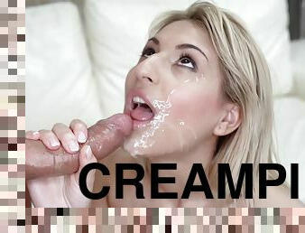 amatør, compilation, creampie, cum, oral