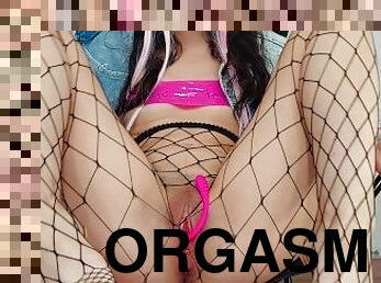 onani, orgasme, tenåring, leke, bdsm, bound, petite, bondage
