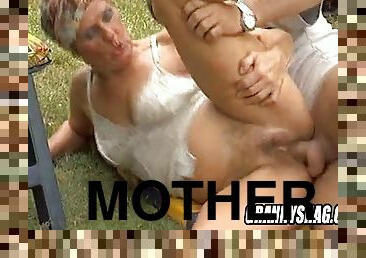 Ancient Grandmother Has Her First Outdoor Fuck