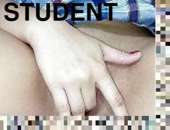 Senior student fingering