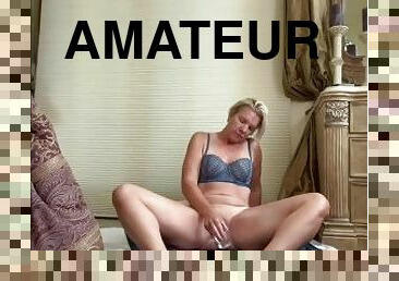 masturbation, pissande, amatör, anal, leksak, dildo, ensam