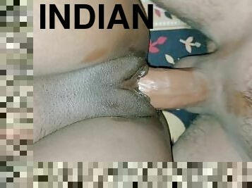 Indian Desi bhabhi fucked with his sister boyfriend in oyo hotel video leaked by hotel manager in Hi