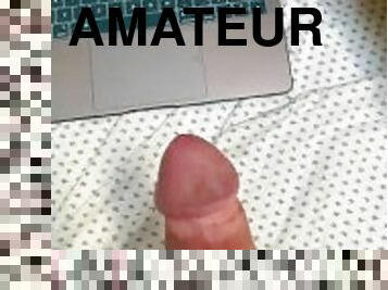 masturbation, amateur, anal, ejaculation-sur-le-corps, ejaculation, solo