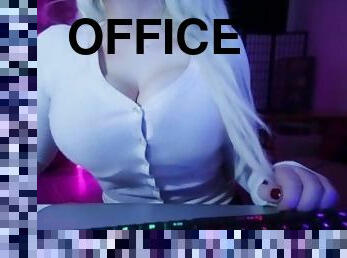BIG TIDDY SECRETARY *roleplay* full video on Onlyfans