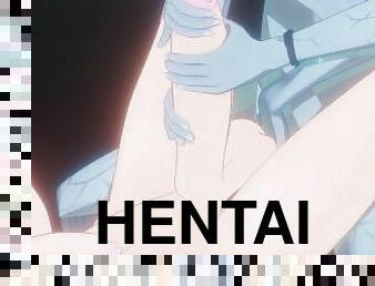 cul, gros-nichons, énorme, branlette, anime, hentai, 3d, petite, petits-seins