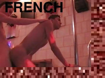 two sexu french twink fucking in publc dance flloor