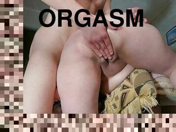 orgasm, fitta-pussy, kvinnligt-sprut, fingerknull, vått, smisk, hårt, retande