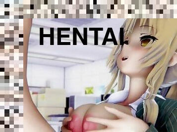 Isuzu Sento Amagi Brilliant Park 3D HENTAI vB Part 2/3