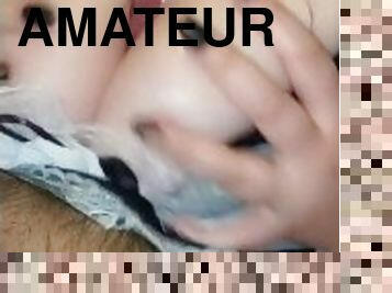 storatuttar, gigantisk, amatör, brudar, cumshot, bbw, pov, brunett