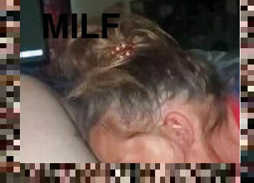 Milf sucks like a pro