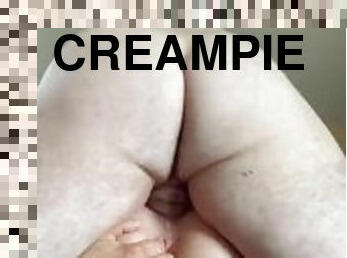 Hard fuke creampie