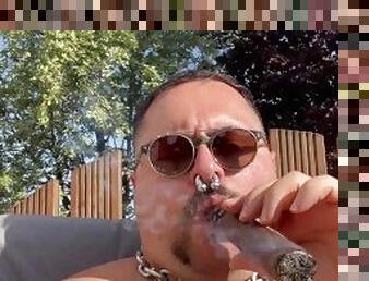 Bigbullboss Cigar smoking video Cumpilation