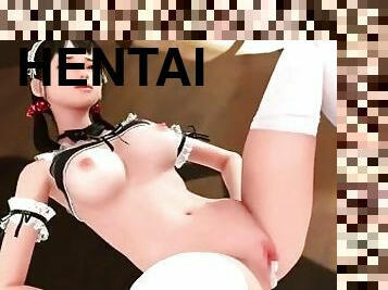 azijski, guza, velike-sise, sobarica, tinejdžeri, japanci, donje-rublje, hentai, podmuklo, 3d