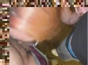 Mami Jizz sucks 2 mexican cocks