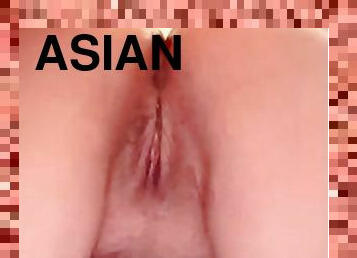 Asian Milf pussy craves for cock pounding from daddy. Harder harder