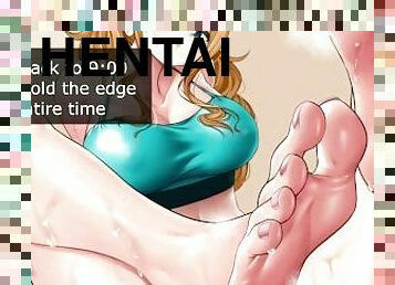 Nami Hentai CBT JOI (Femdom/Humiliation feet)