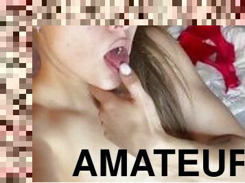 masturbacja, amatorskie, laski, zabawka, kamerka-internetowa, fetysz, solo, brunetka