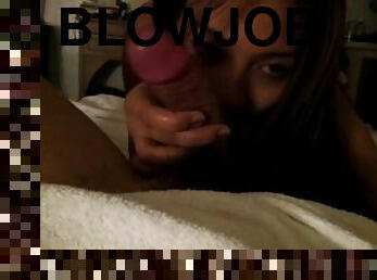 Perfect Blowjob. My chocolate bar went into her mouth Filipino Her Fantastic Mouth Teasing