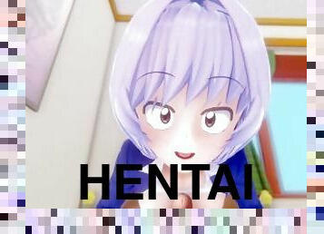 Osana Najimi Komi-san 3D HENTAI ShortClips 1