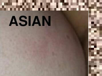 Nerdy asian girl is hungry for my bbc