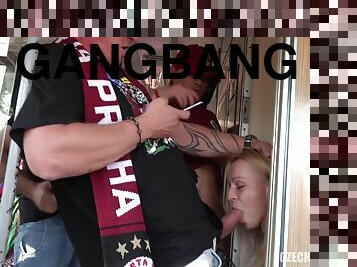 Football Gangbang On A Train