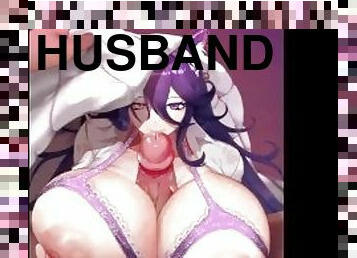 Sneaking foxgirl give her husband a mouthjob