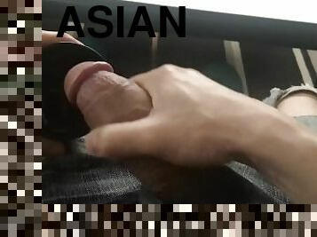 asian, pelancapan, amateur, peju, orang-jepun, merangsang-dengan-tangan, solo