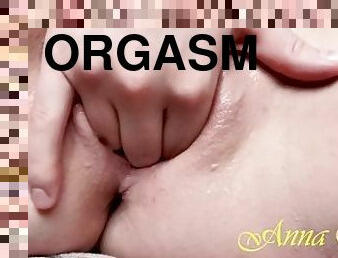 clitoris, extrem, orgasm, pasarica, solo, de-aproape, uda, suculenta, imprastiand