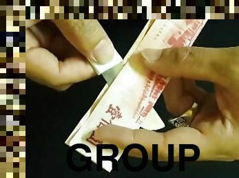 Knife Through Money, Crazy Magic Trick You Can Do