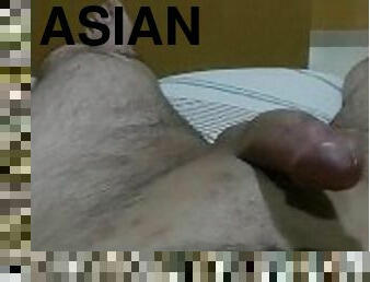 asiatisk, masturbation, amatör, avsugning, cumshot, gay, sprut, ensam, kuk