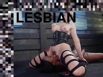Shock The System: Sexual Deviant Bound & Lesbian Electrosexed!