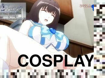 Chica con cosplay es cogida en este hentai