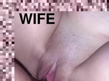 Wifey gettin that Dick nice a Wet before I slide in her Creamy Pussy
