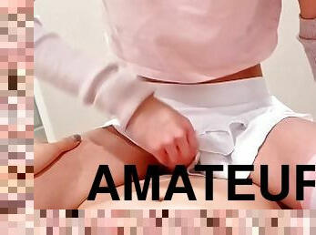 svær, amatør, anal, blowjob, cumshot, homofil, svelging, pov, cum, twink