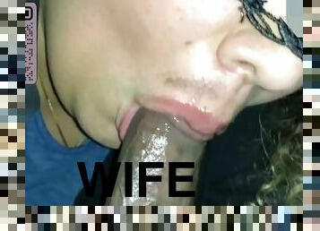 Gave Head to This Juicy Married BBC While Wife Was Out of Town Nutted In My Hair