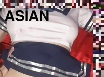 Sexy Asian fucked from behind