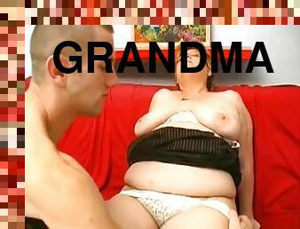 Horny Grandma Gets Pussy Fucked By Stallion