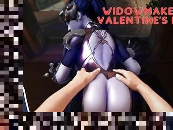 Vtuber Hentai React! Widowmaker’s Valentine’s Day - Part 4
