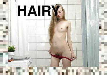 Aimee Strips Off Her Clothes And Enjoys A Shower