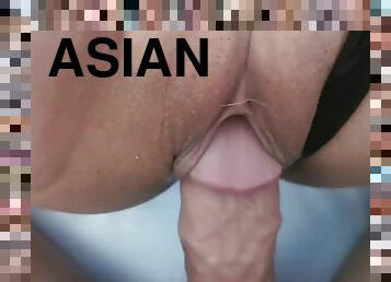 Hot Creamy Pussy From The Naughty Asian