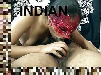 Indian Girl Gives A Sloppy Then Gets Dicked Hard In Missionary *loud Moaning