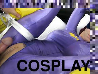 Batgirl cosplay hot porn video